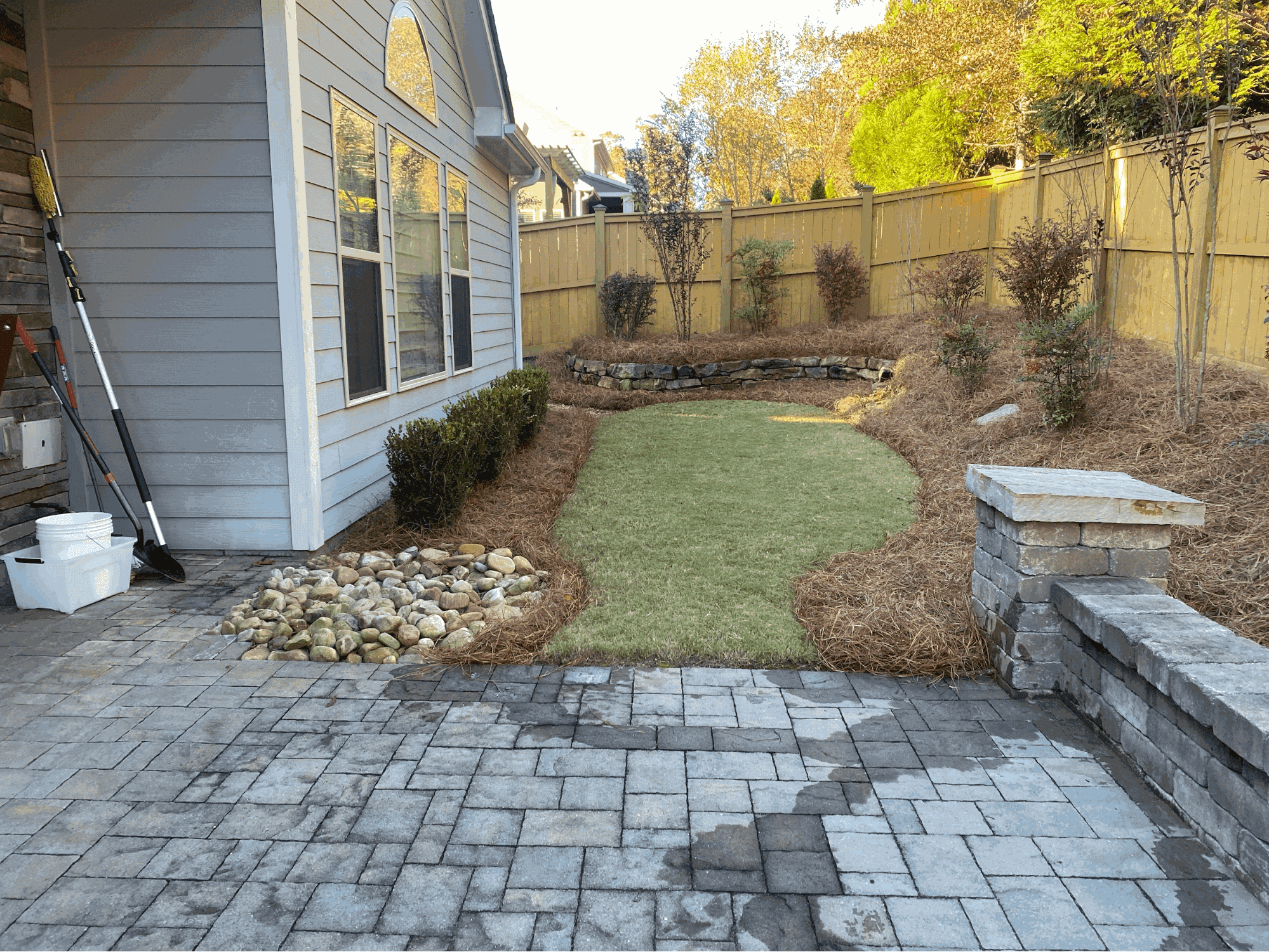 Lawn care equipment and team